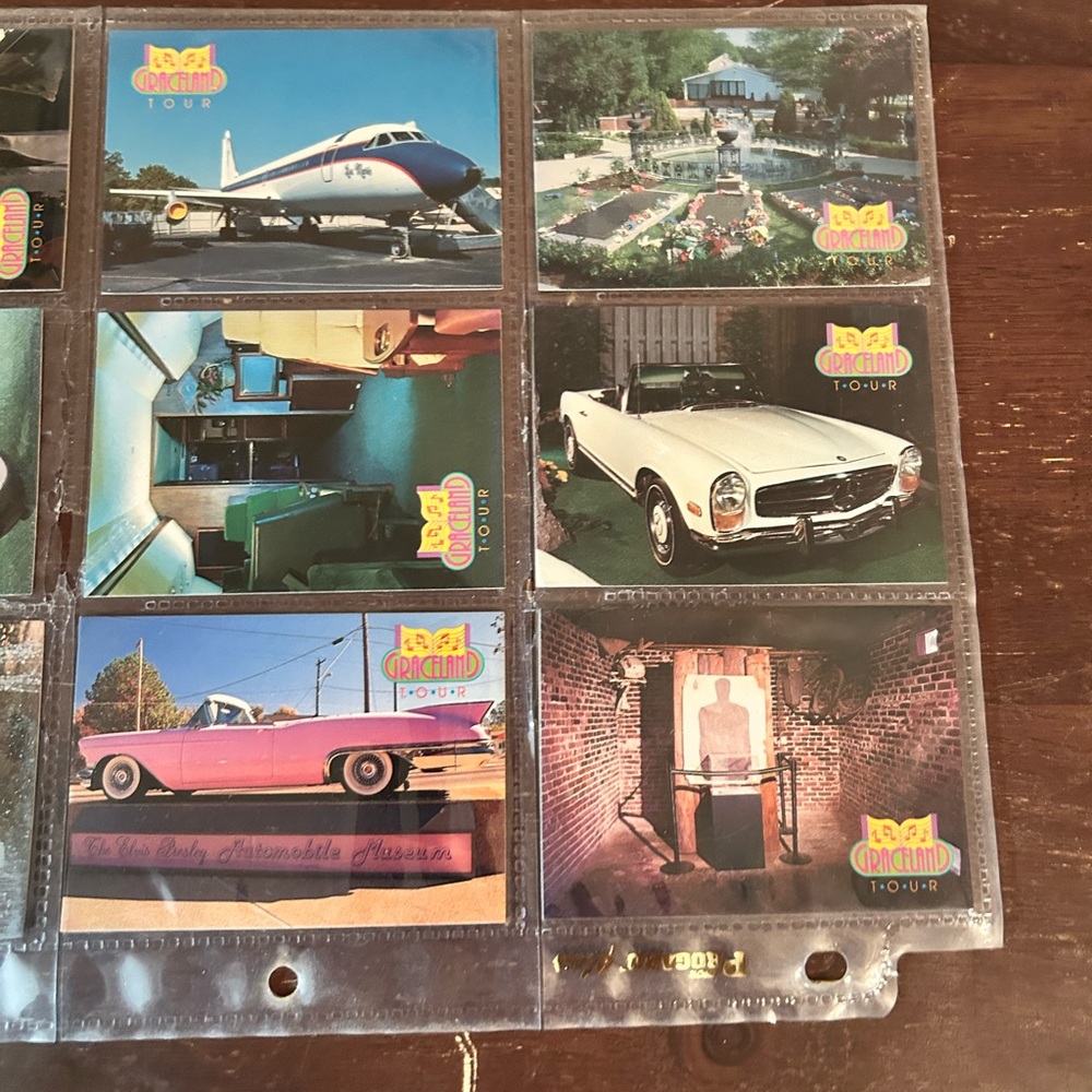Set/Lot of Collectible Elvis Presley Trading Cards In Sheets - Picture 14 of 16